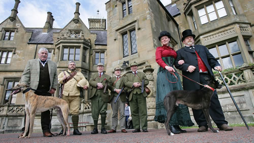 The GREAT GAME FAIRS of IRELAND Master McGrath and Mick The Miller Lurcher Racing Challenges